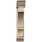 Ekena Millwork Balboa Traditional Smooth Bracket w/ Offset Brace, Douglas Fir, 7 1/2"W x 36"D x 40"H BKT0806X36X40BOA01SDF - alternate 3